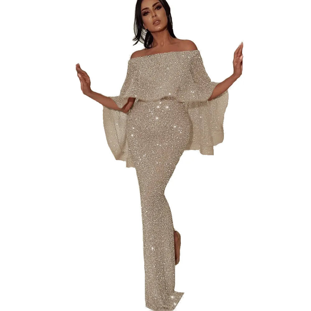 Woman Dress Superior Quality Summer Slash Neck Thin Waist Slim Fashion Dresses Casual Vestidos Dropshipping YPZJAL8815